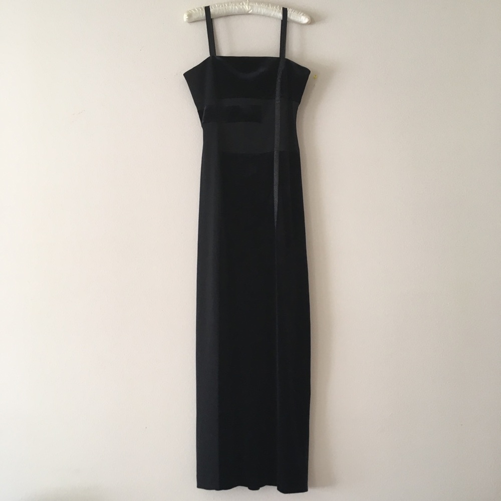 Black Formal Maxi Dress